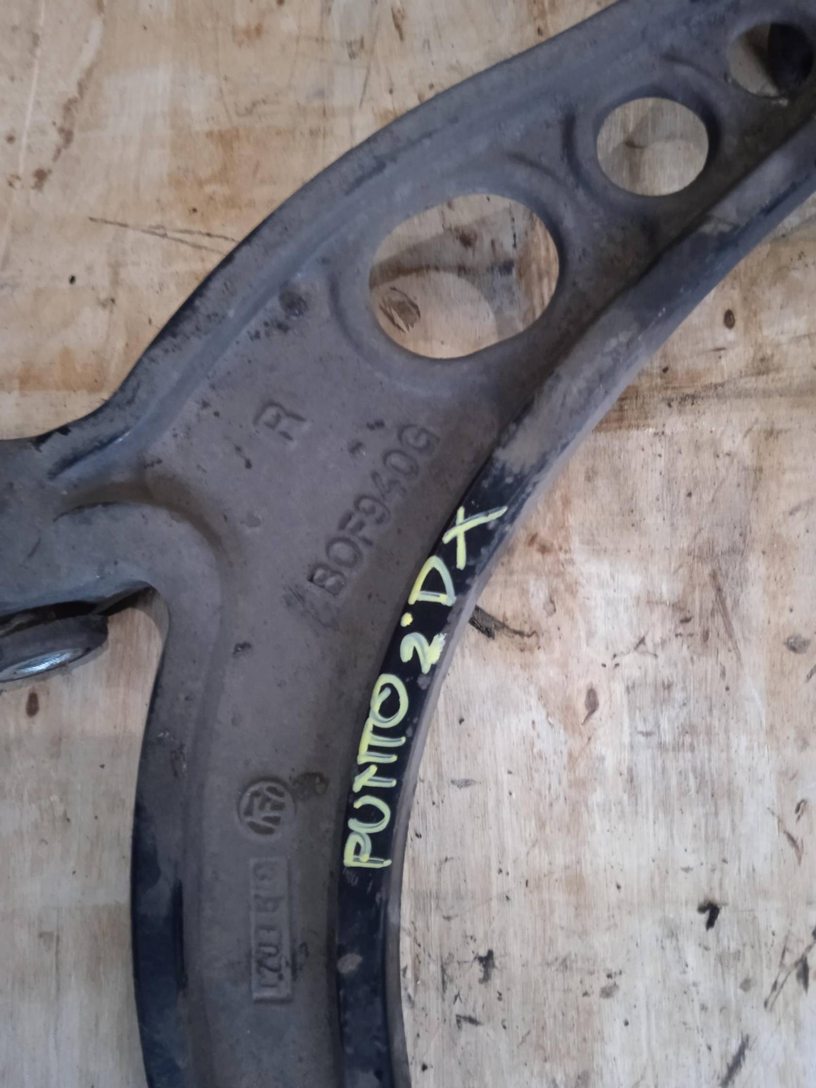 Braccio oscillante sosp. ant. dx.